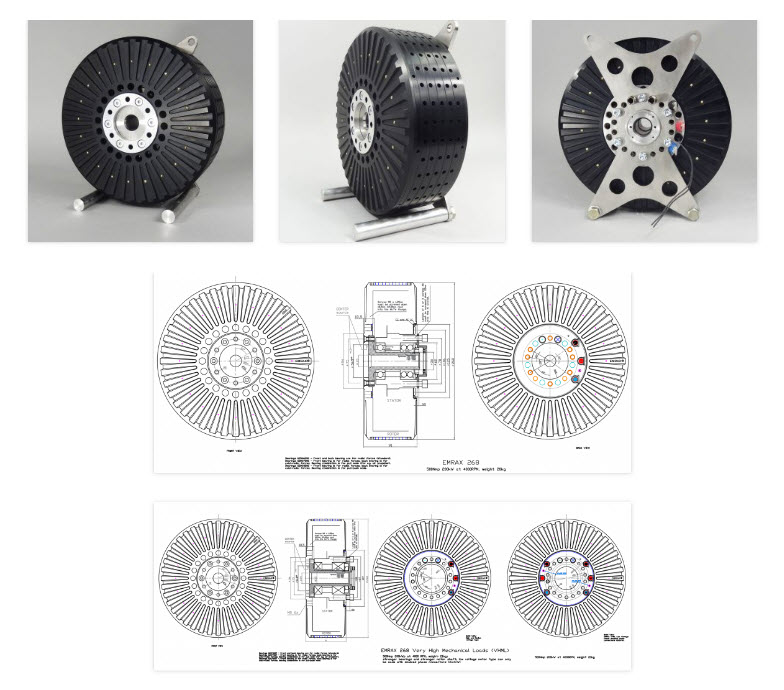 The EMRAX 268 Electric Motor